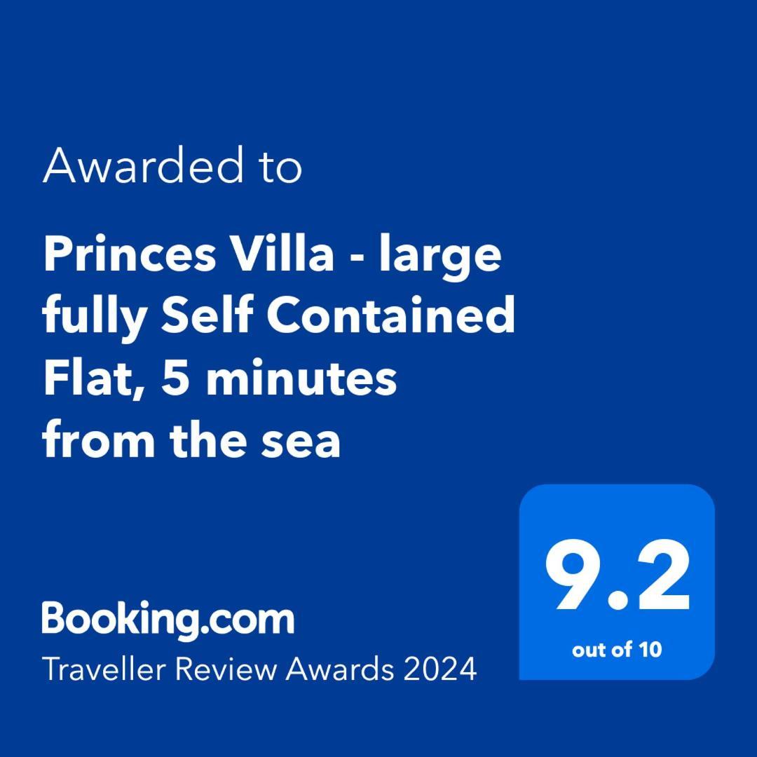 Princes Villa - Large Fully Self Contained Flat, 5 Minutes From The Sea Hastings Esterno foto